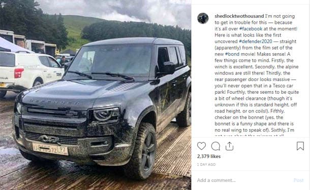 لاند روفر ديفندر 2020