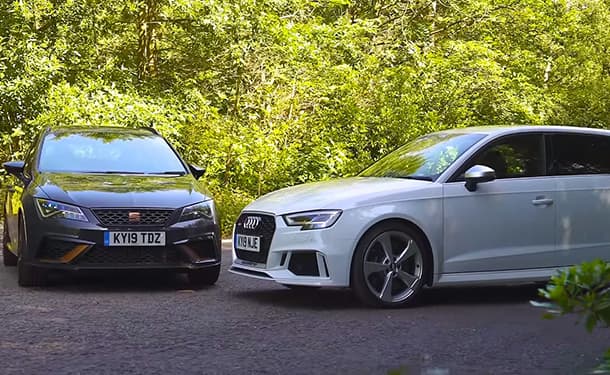  من أفضل هاتشباك رياضية.. سيات ليون كوبرا R أم أودي RS3