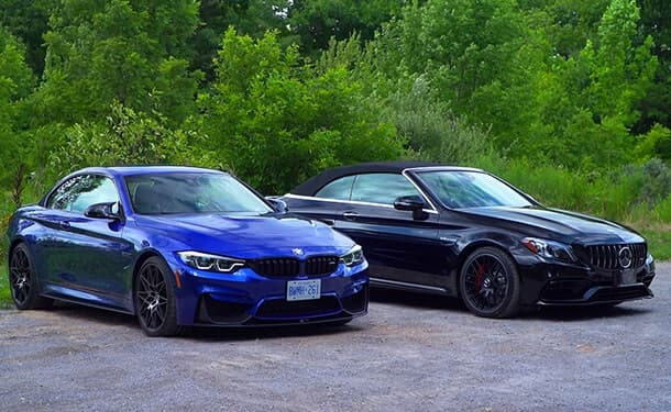 مرسيدس-AMG و BMW M4 سيارات