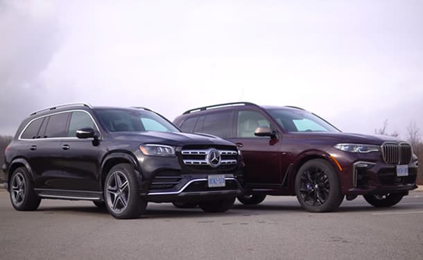 مرسيدس gls وbmw x7
