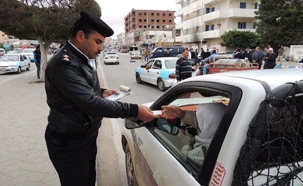 ظابط - رخص -سيارات - مخالفات