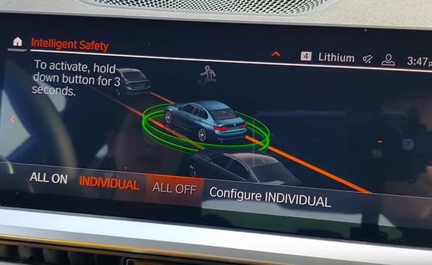 أنظمة الأمان الذكية بسيارات BMW