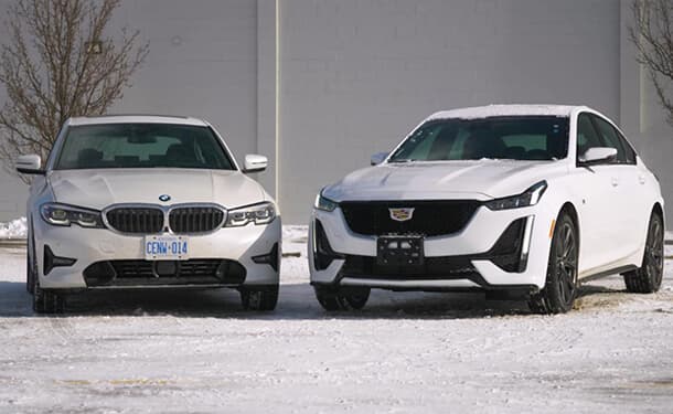 bmw or كاديلاك CT5 سبورت