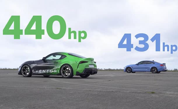 تويوتا سوبر وBMW M4