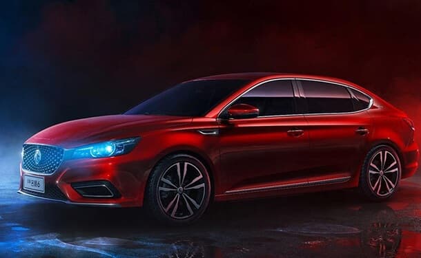 سياره-ام-جي-احمر