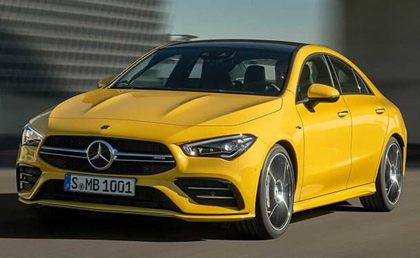 سياره-مرسيدس-2020-جديد-اصفر