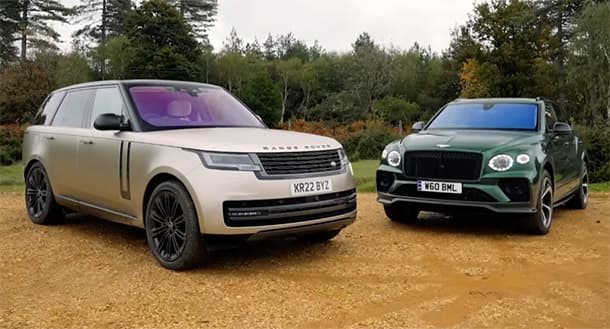 شاهد: من أفضل SUV فخمة.. رانج روفر أم بنتلي بنتايجا؟