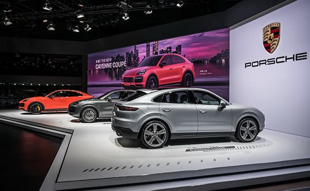 بورشه كايين كوبيه 2020 بمعرض شنغهاي 2019 للسيارات