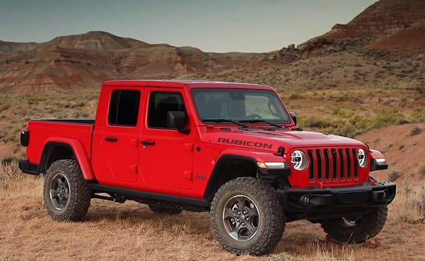 تجربة قيادة لشاحنة جيب جلادياتور 2020