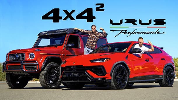 شاهد: من أفضل SUV قوية.. لامبورجيني أوروس أم G63 من مرسيدس-AMG؟