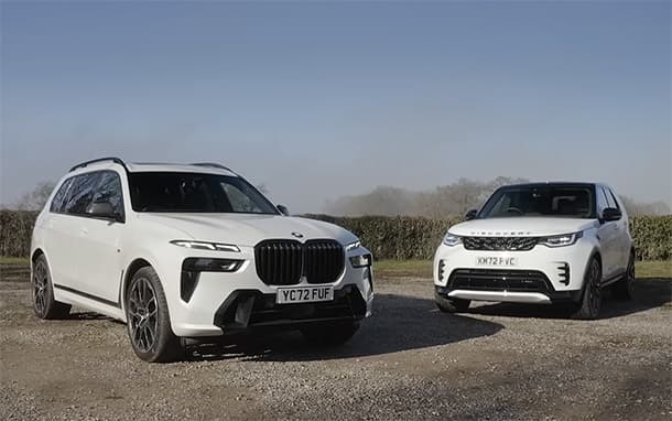 شاهد: من أفضل SUV فخمة.. لاند روفر ديسكفري أم BMW X7؟