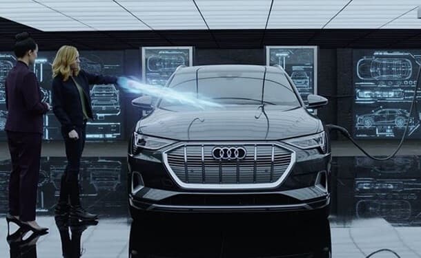 سياره-اودي-E-Tron-كهربائيه-جديد