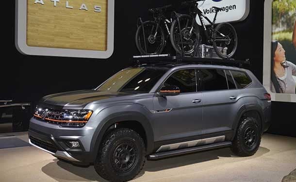 نموذج أطلس من فولكس فاجن بمعرض نيويورك