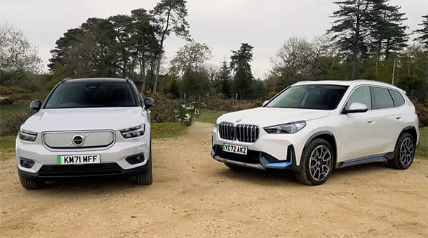 شاهد: من أفضل SUV كهربائية.. فولفو XC40 أم BMW iX1؟