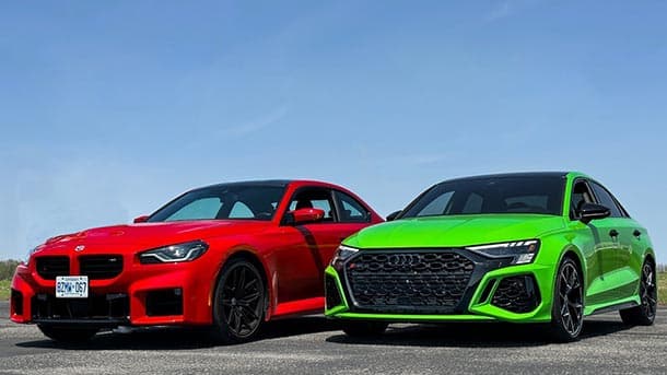 شاهد: من الأسرع.. أودي RS3 أم BMW M2؟