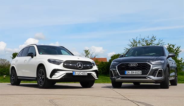 شاهد: من أفضل SUV ألمانية.. أودي Q5 أم مرسيدس-بنز GLC؟