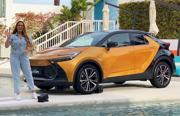 شاهد: تجربة قيادة لموديل 2024 من تويوتا C-HR الهجينة