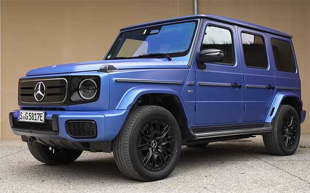 شاهد: تجربة قيادة النسخة الكهربائية من مرسيدس-بنز G-Class