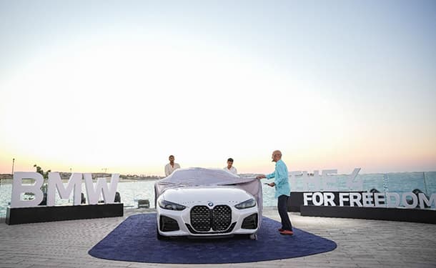 إطلاق BMW الفئة الرابعة الجديدة في مصر