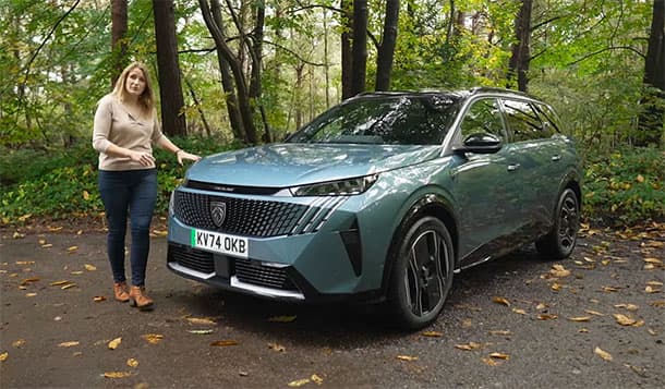 شاهد: تجربة قيادة بيجو E-5008 الكهربائية المزودة بسبع مقاعد