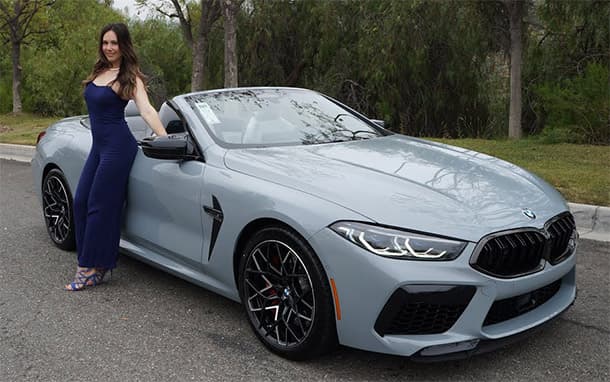 شاهد: تجربة قيادة M8 المكشوفة من BMW موديل 2024