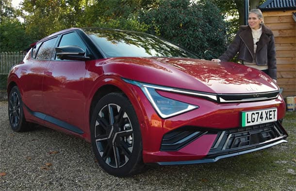 شاهد: تجربة قيادة موديل 2025 من كيا EV6 الكهربائية