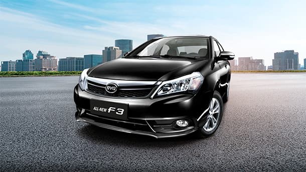 وقف انتاج سيارة بي واي دي F3 في مصر بشكل نهائي