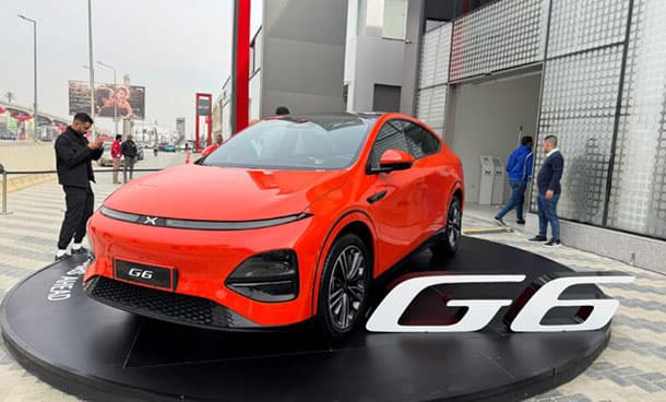 راية أوتو تطلق اكسبينج جي 6 الكهربائية الجديدة في مصر