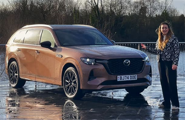 شاهد: تجربة قيادة موديل 2025 من مازدا CX-80 المزودة بسبع مقاعد