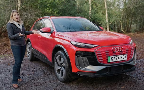 شاهد: تجربة قيادة أودي Q6 e-tron الكهربائية من فئة SUV