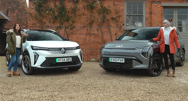 شاهد: من أفضل SUV كهربائية.. كيا EV3 أم رينو سينيك؟