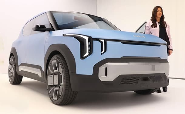 شاهد: الكشف عن نموذج كيا EV2 الكهربائي الجديد
