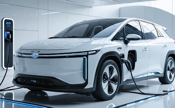 بي واي دي الصينية تبتكر نظام لشحن السيارات الكهربائية في 5 دقائق