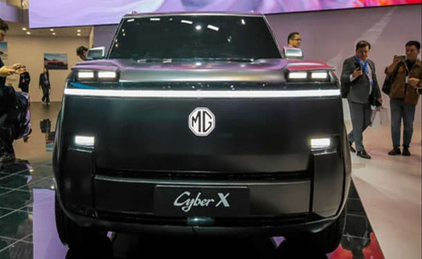 شنغهاي 2025: إم جي تكشف عن نموذج سايبر إكس الكهربائي الغير تقليدي