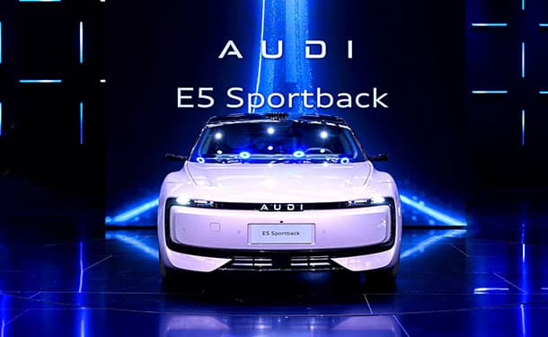 شنغهاي 2025: أودي تطلق E5 Sportback.. أولى سيارات شركتها الصينية الجديدة
