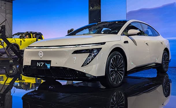 شنغهاي 2025: نيسان تقدم N7 الكهربائية المخصصة للصين فقط