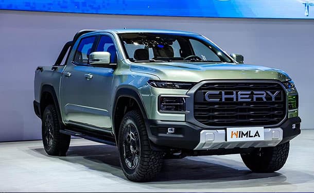 شنغهاي 2025: شيري تكشف عن شاحنتها الجديدة من فئة بيك-أب