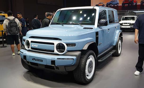 شنغهاي 2025: تعرف على iCar V23.. سيارة كهربائية من تطوير شيري وشاومي