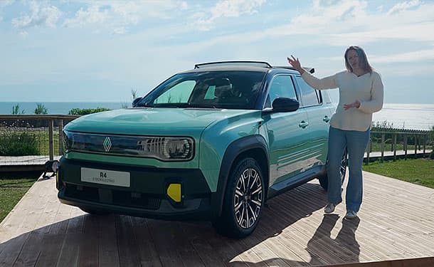 شاهد: تجربة قيادة رينو 4 الكهربائية الجديدة