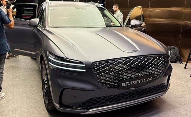 طرح جينيسيس GV70 الكهربائية رسميًا في مصر