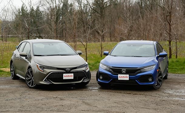 سيارات-هاتشباك-تويوتا-كورولا-هوندا-سيفيك