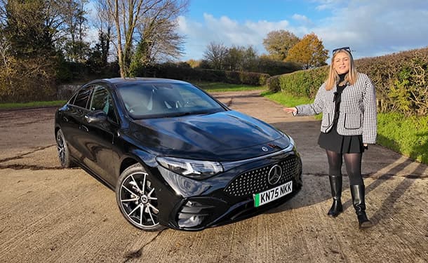 شاهد: تجربة قيادة موديل 2025 من مرسيدس-بنز CLA الكهربائية