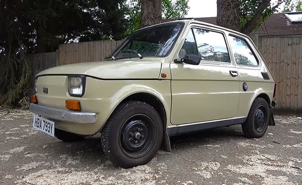 تجربة قيادة لسيارة 126 الكلاسيكية الشهيرة من فيات