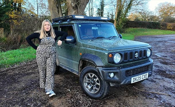 شاهد: تجربة قيادة سوزوكي جيمني من فئة SUV