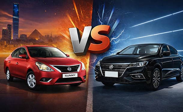 نيسان صني وMG5.. صراع سيارات سيدان الاقتصادية