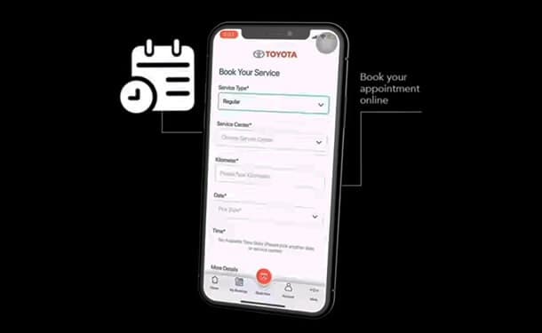 تطبيق تويوتا للهواتف الذكية