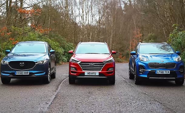مقارنة بين سيارات مازدا وكيا وهيونداي