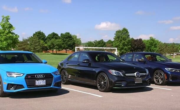 أودي S4 وBMW M340i ومرسيدس-AMG C43