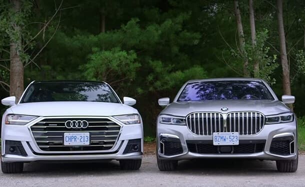 أودي A8  او BMW