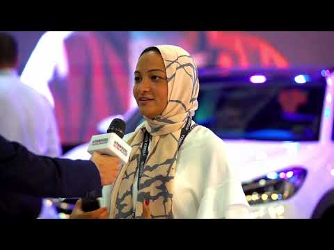 كوثر أبو الفتوح مديرة العلامة التجارية لهيونداى مصر تستعرض أحدث سيارات بمعرض أوتوماك فورميلا ٢٠١٨